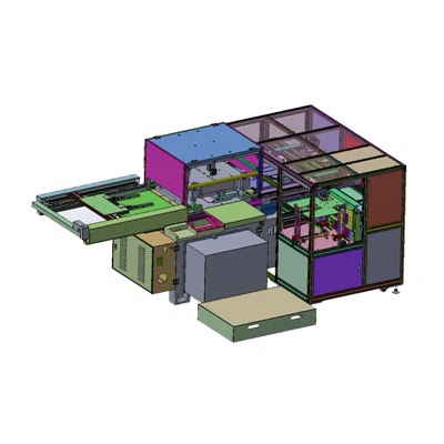 Automatisk ark CCD stansmaskin